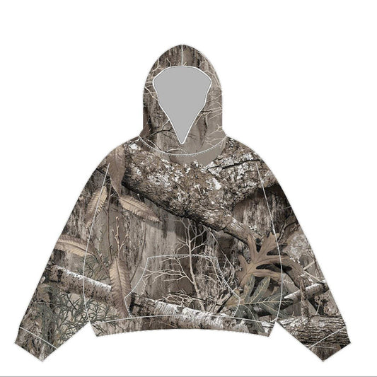 Unisex Essential Camo Hoodie